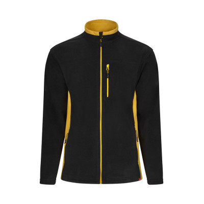 VL GERAS. Two-tone fleece jacket (220g/m²) in polyester (100)
